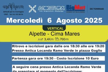 Vertical &quot;Alpette -Cima Mares&quot;