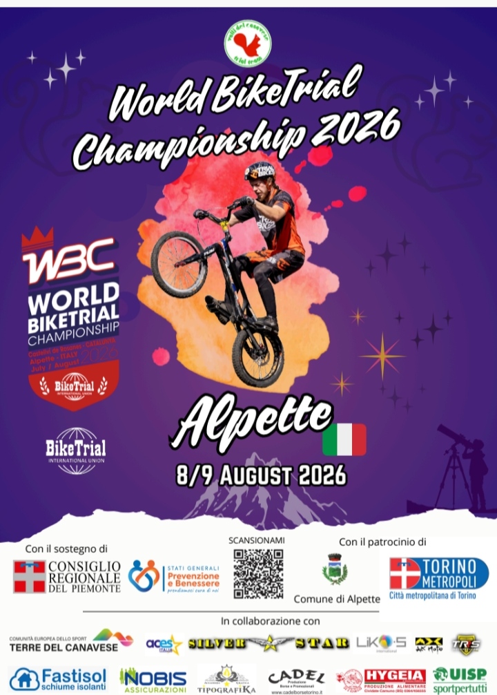 Finale Campionato Mondiale Biketrial 2026