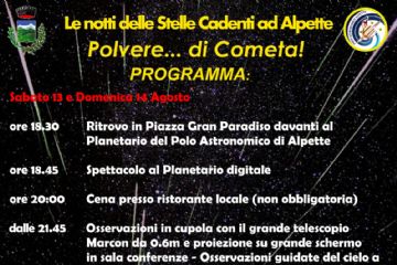 Le notti delle stelle cadenti ad Alpette