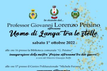 Uomo di langa tra le stelle